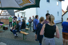 Sommerserenade vor dem "Chorfürst" (Foto: Karl-Franz Thiede)